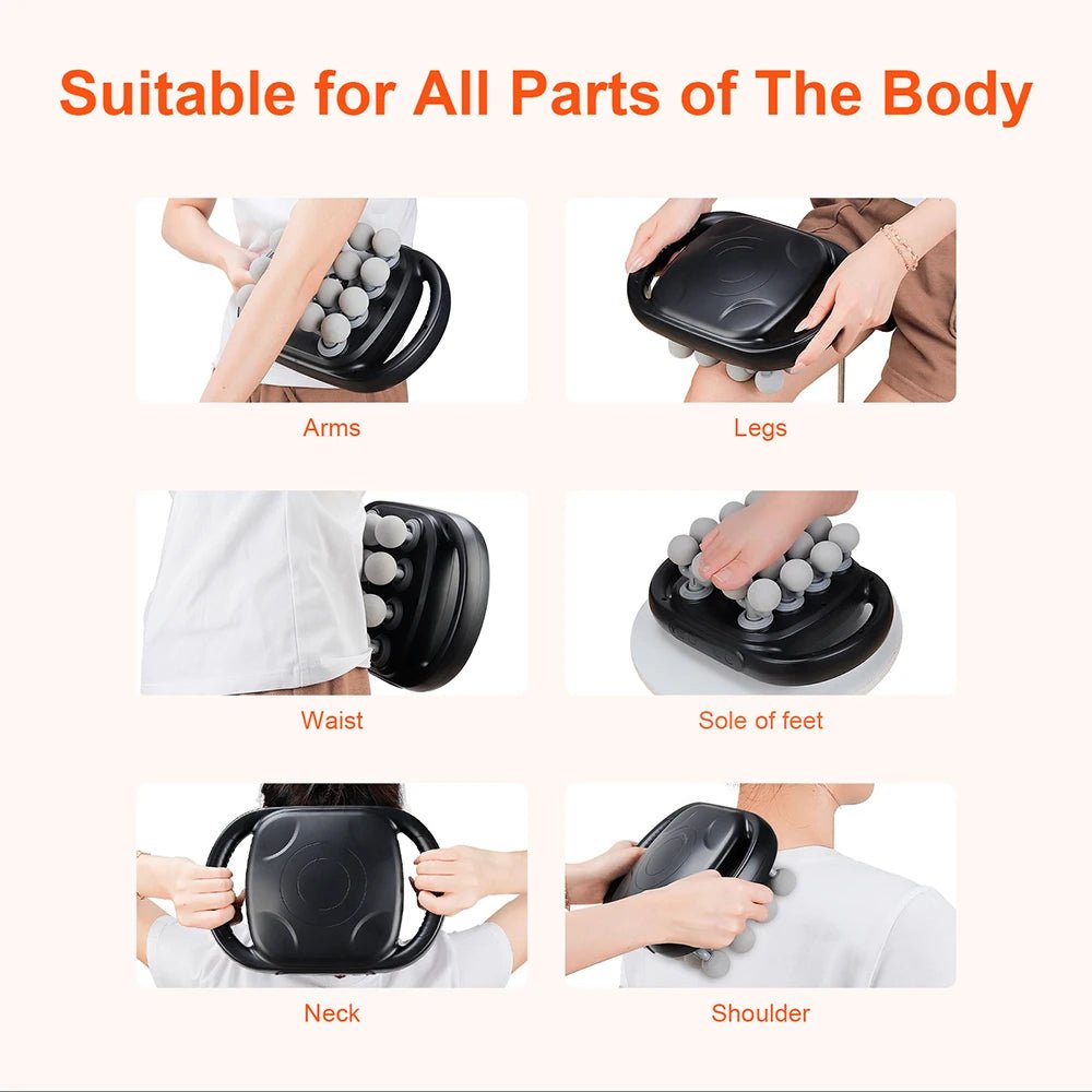 Deep Tissue Massage Gun — 16-Head Percussion Massager - A S S U A G E