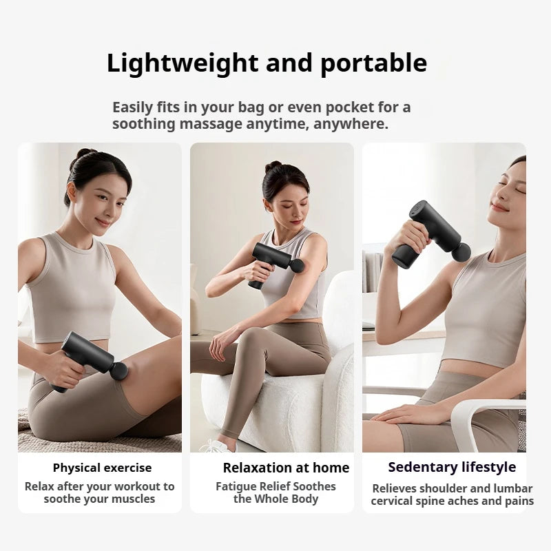 ASSUAGE Deep Tissue Massage Gun – Portable Percussion Muscle Recovery Device