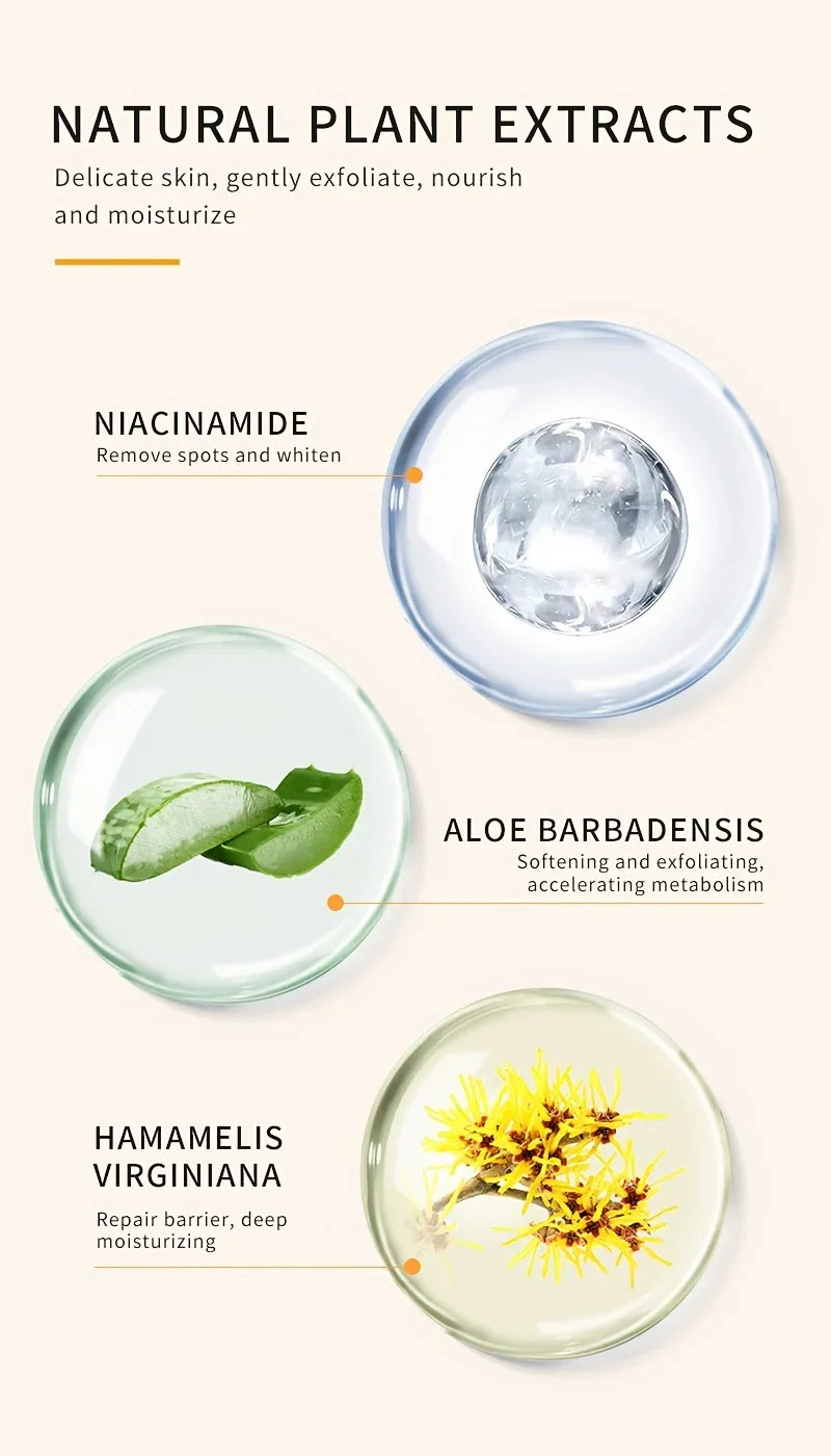 Brightening Exfoliating Face Gel — Moisturizing & Nourishing Scrub
