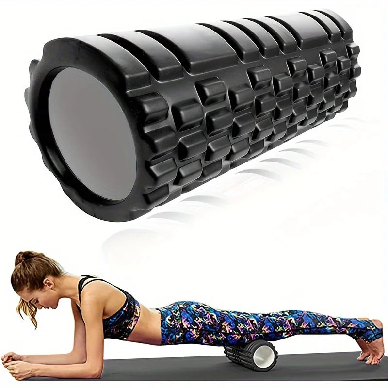 Deep Tissue Muscle Recovery Foam Roller — High-Density EVA