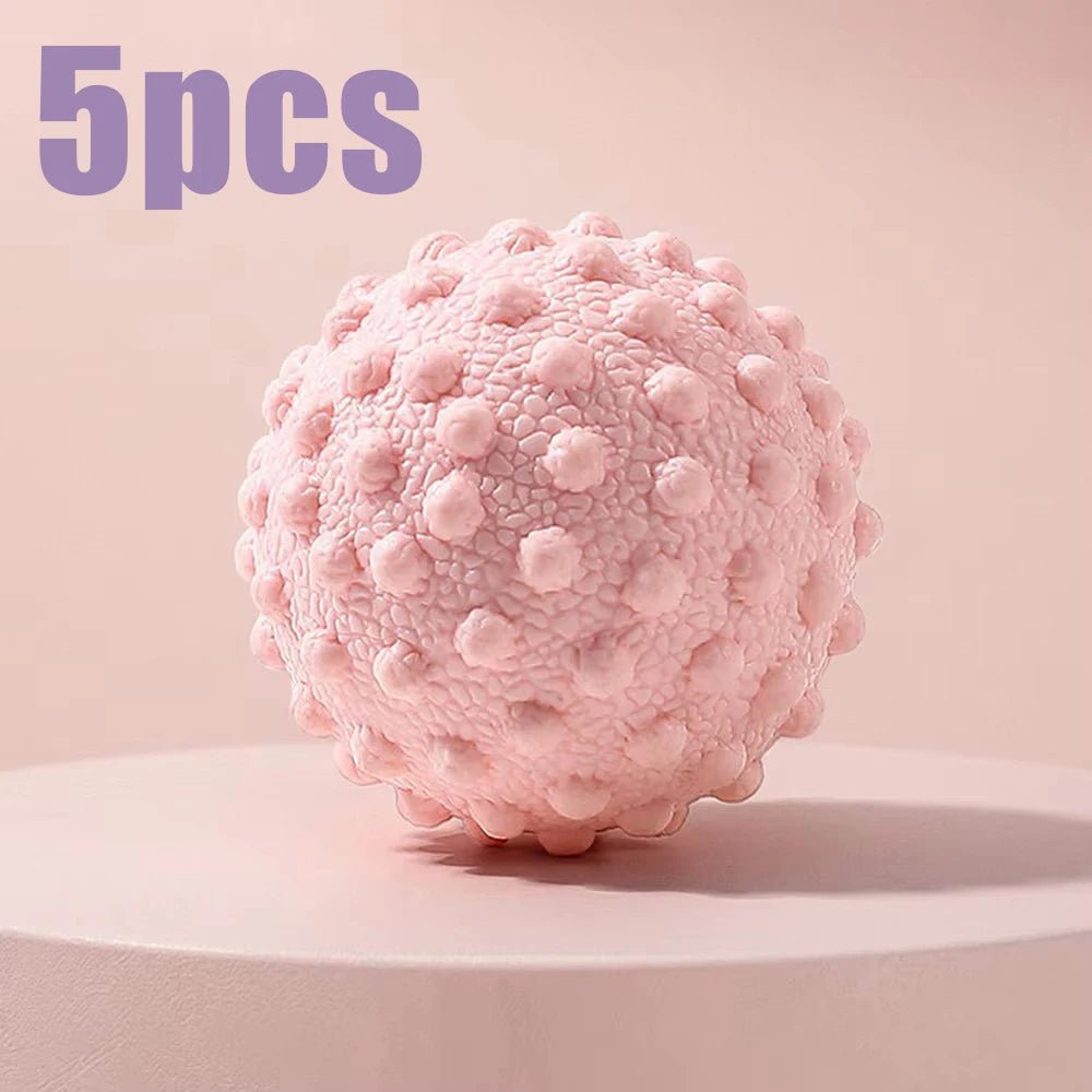 Spiky Fascia Massage Ball — Deep Tissue Trigger Point Roller for Feet, Back & Muscle Recovery - A S S U A G E
