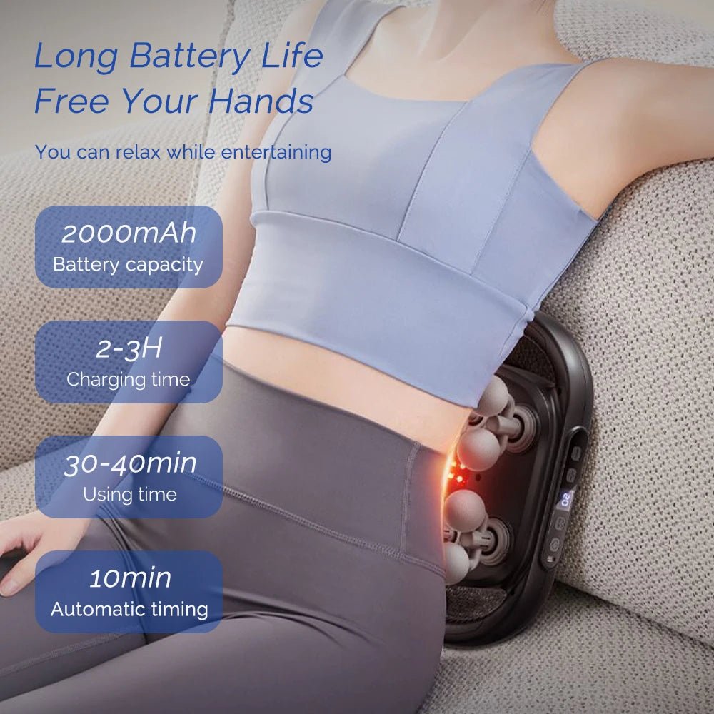 Deep Tissue Massage Gun — 16-Head Percussion Massager - A S S U A G E