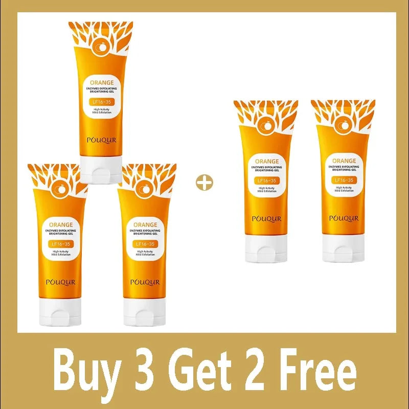 Brightening Exfoliating Face Gel — Moisturizing & Nourishing Scrub