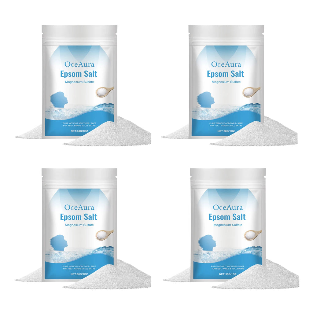 Pure Epsom Salt Soak — Relaxing Magnesium Bath for Muscles & Skin