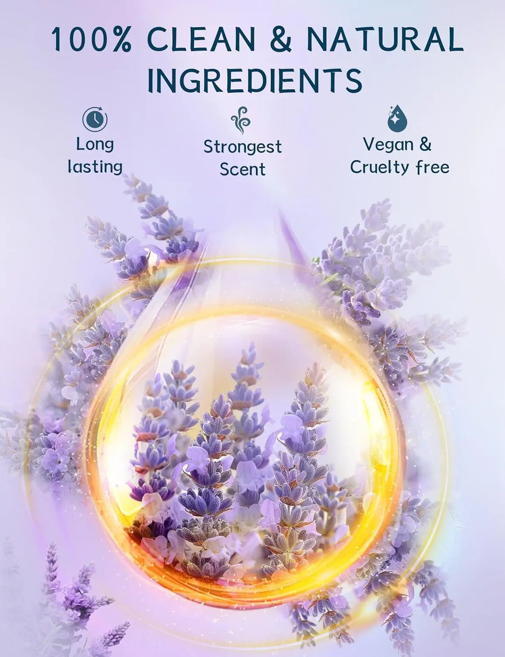 Lavender Shower Steamers — Aromatherapy Bath Bombs for Stress Relief