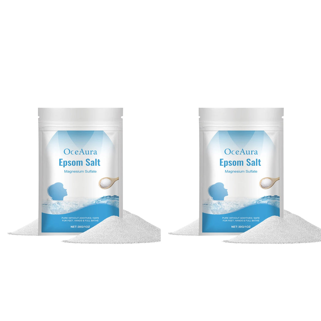 Pure Epsom Salt Soak — Relaxing Magnesium Bath for Muscles & Skin