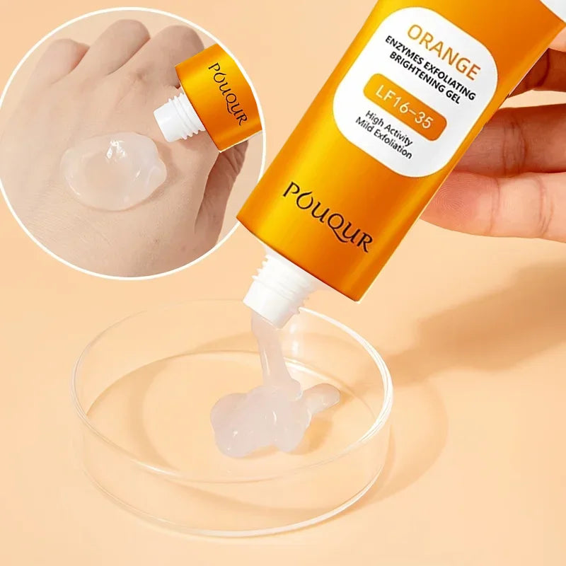 Brightening Exfoliating Face Gel — Moisturizing & Nourishing Scrub
