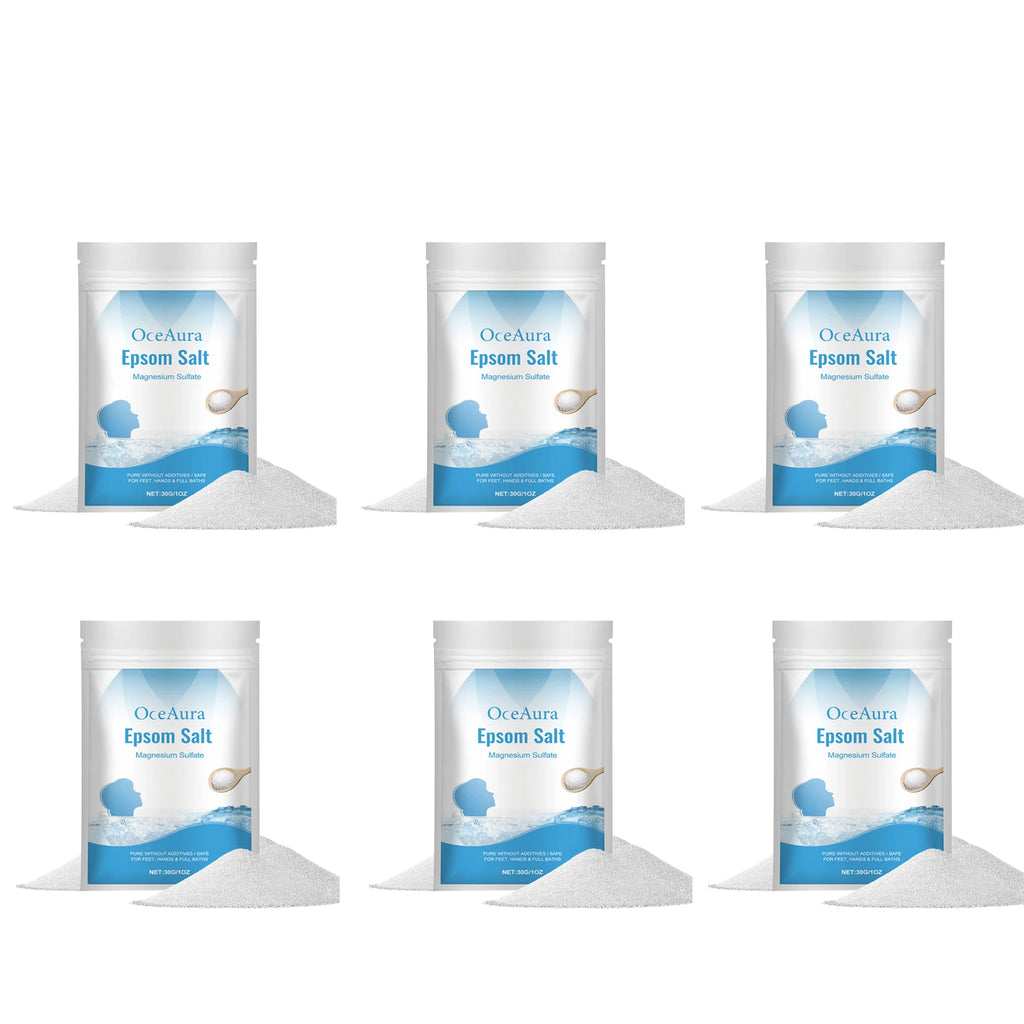 Pure Epsom Salt Soak — Relaxing Magnesium Bath for Muscles & Skin