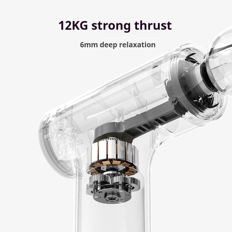 ASSUAGE Deep Tissue Massage Gun – Portable Percussion Muscle Recovery Device