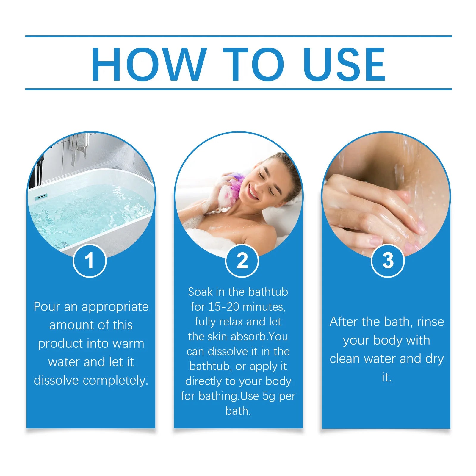 Pure Epsom Salt Soak — Relaxing Magnesium Bath for Muscles & Skin