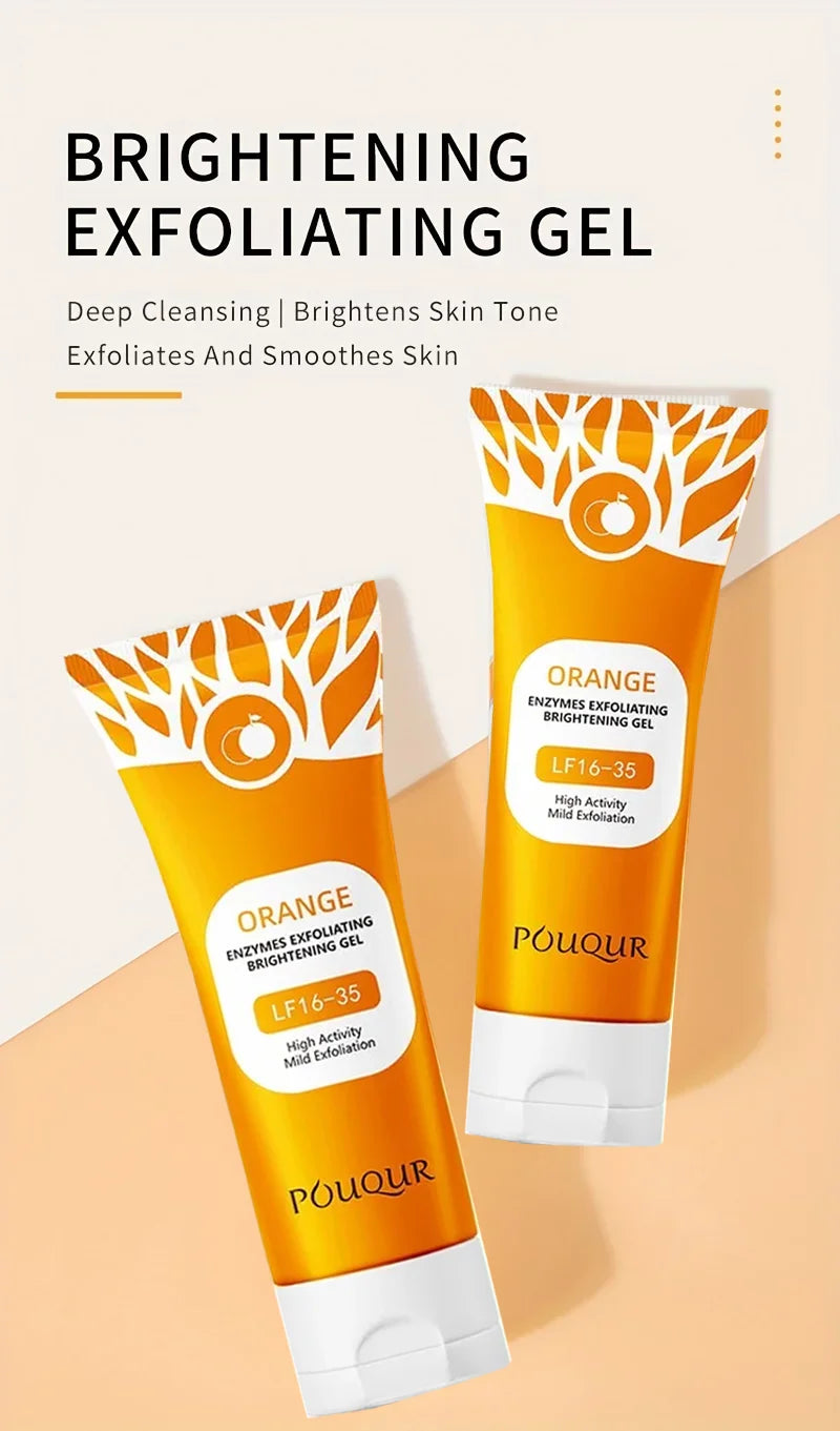 Brightening Exfoliating Face Gel — Moisturizing & Nourishing Scrub