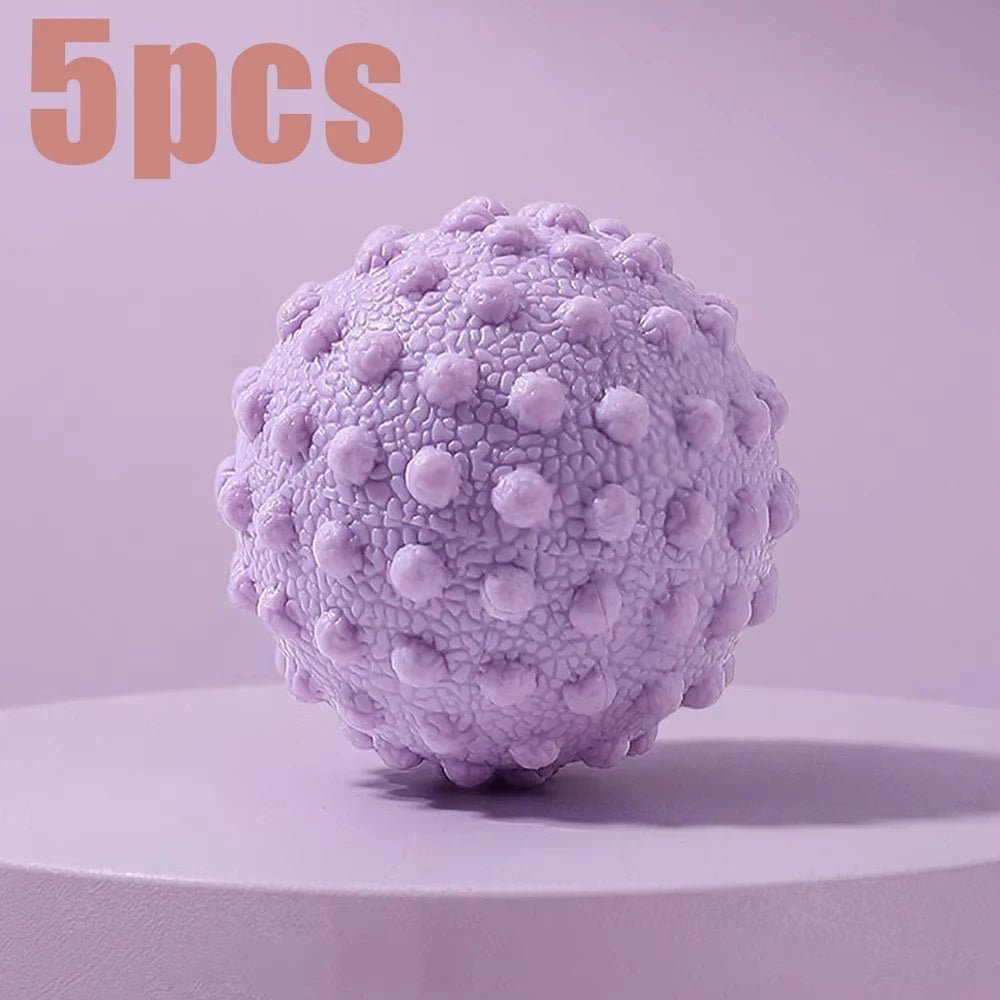 Spiky Fascia Massage Ball — Deep Tissue Trigger Point Roller for Feet, Back & Muscle Recovery - A S S U A G E
